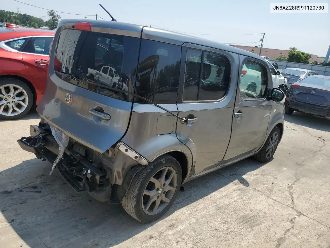 2009 Nissan Cube Base VIN: JN8AZ28R99T120730 Lot: 60393215