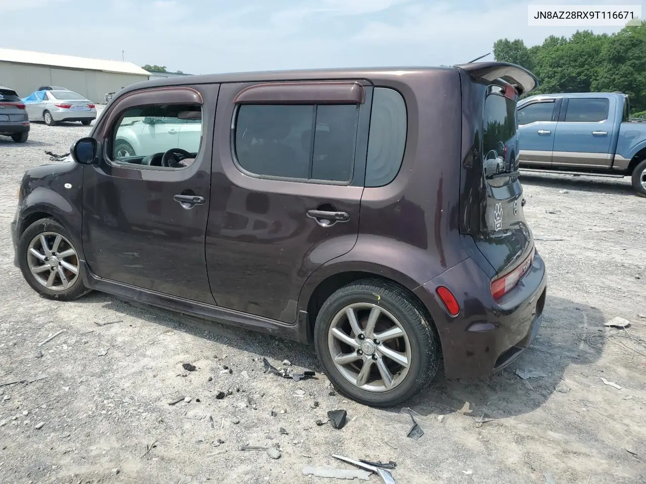 2009 Nissan Cube Base VIN: JN8AZ28RX9T116671 Lot: 60406225