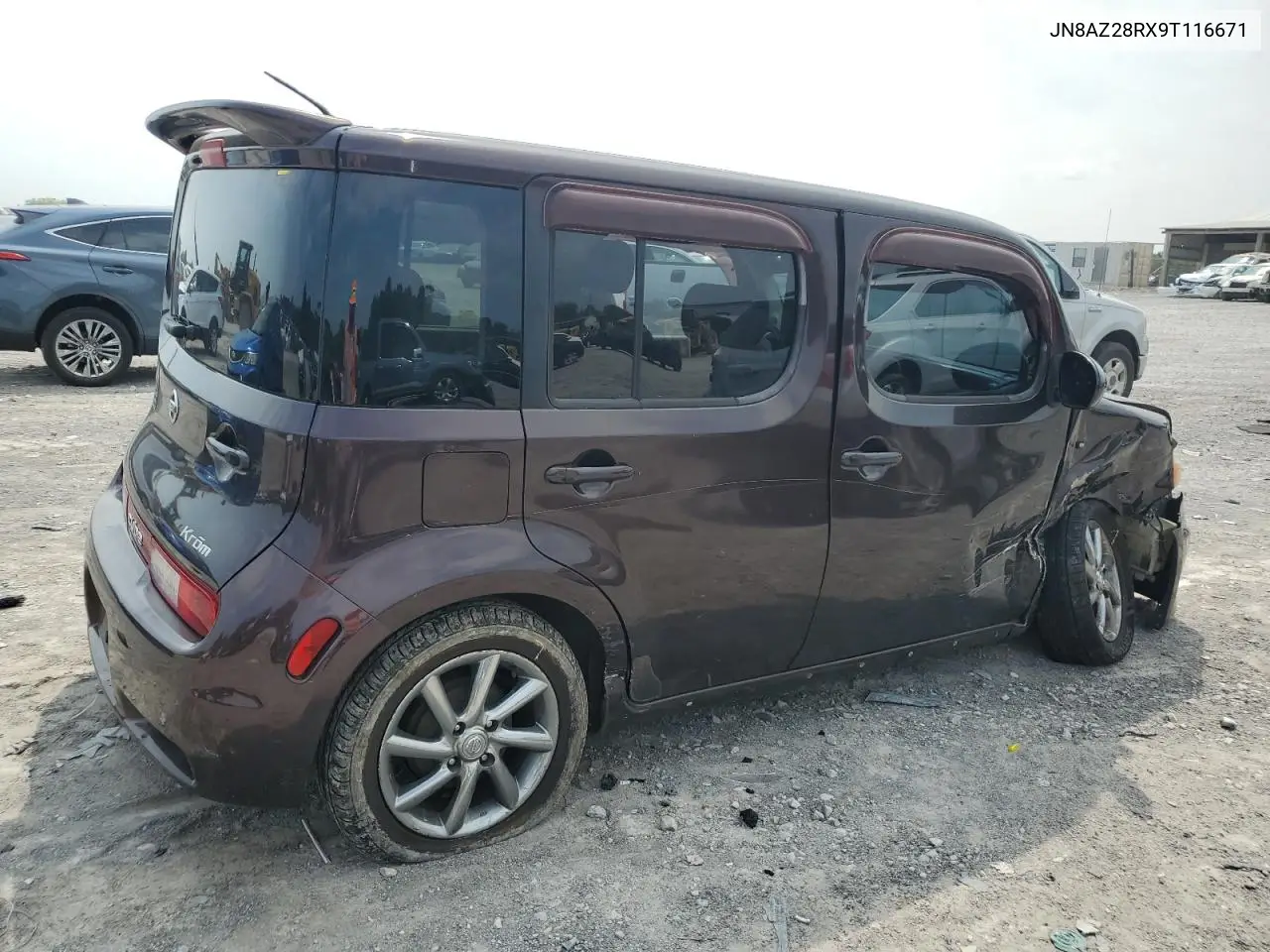 2009 Nissan Cube Base VIN: JN8AZ28RX9T116671 Lot: 60406225