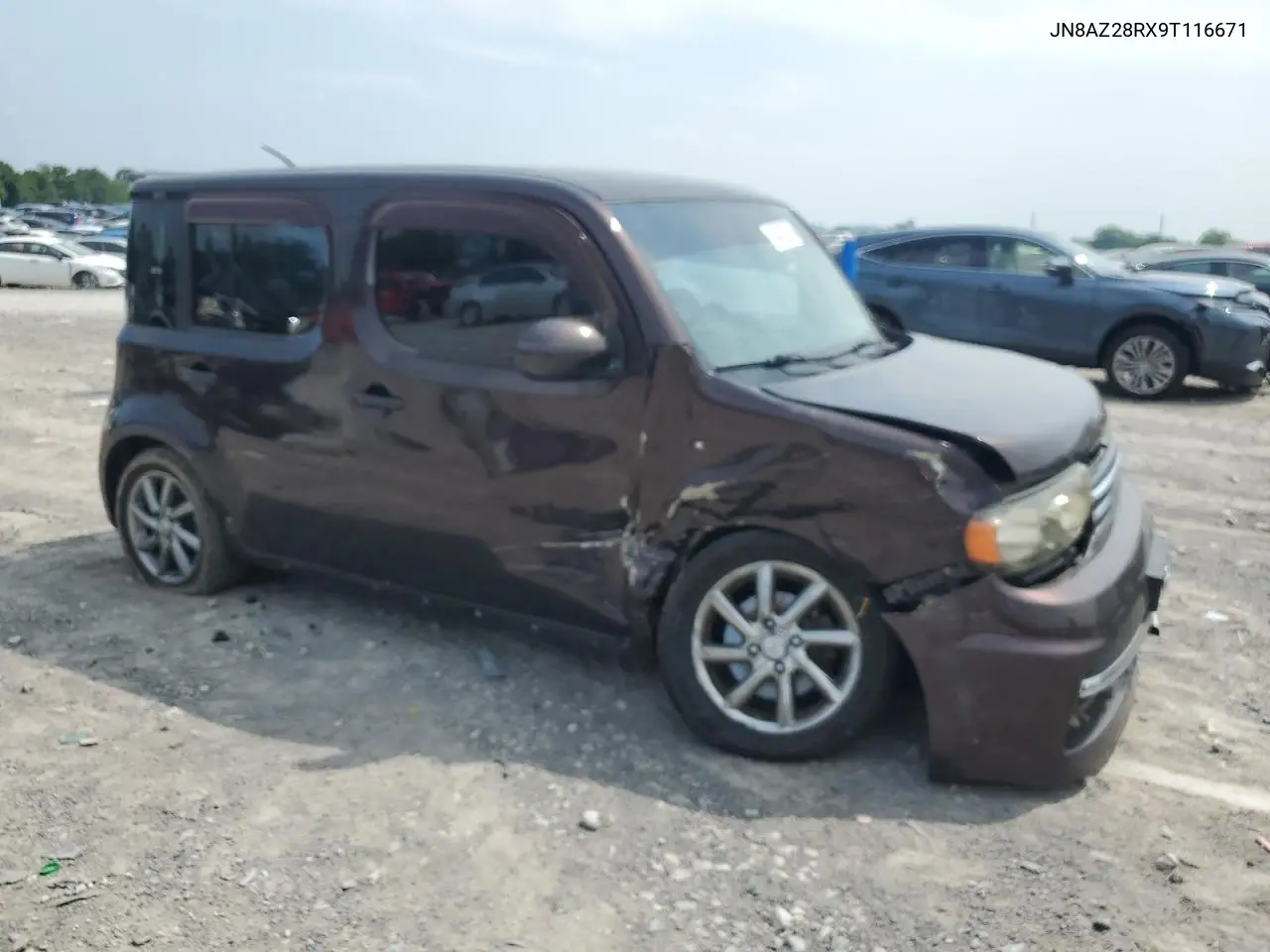 2009 Nissan Cube Base VIN: JN8AZ28RX9T116671 Lot: 60406225