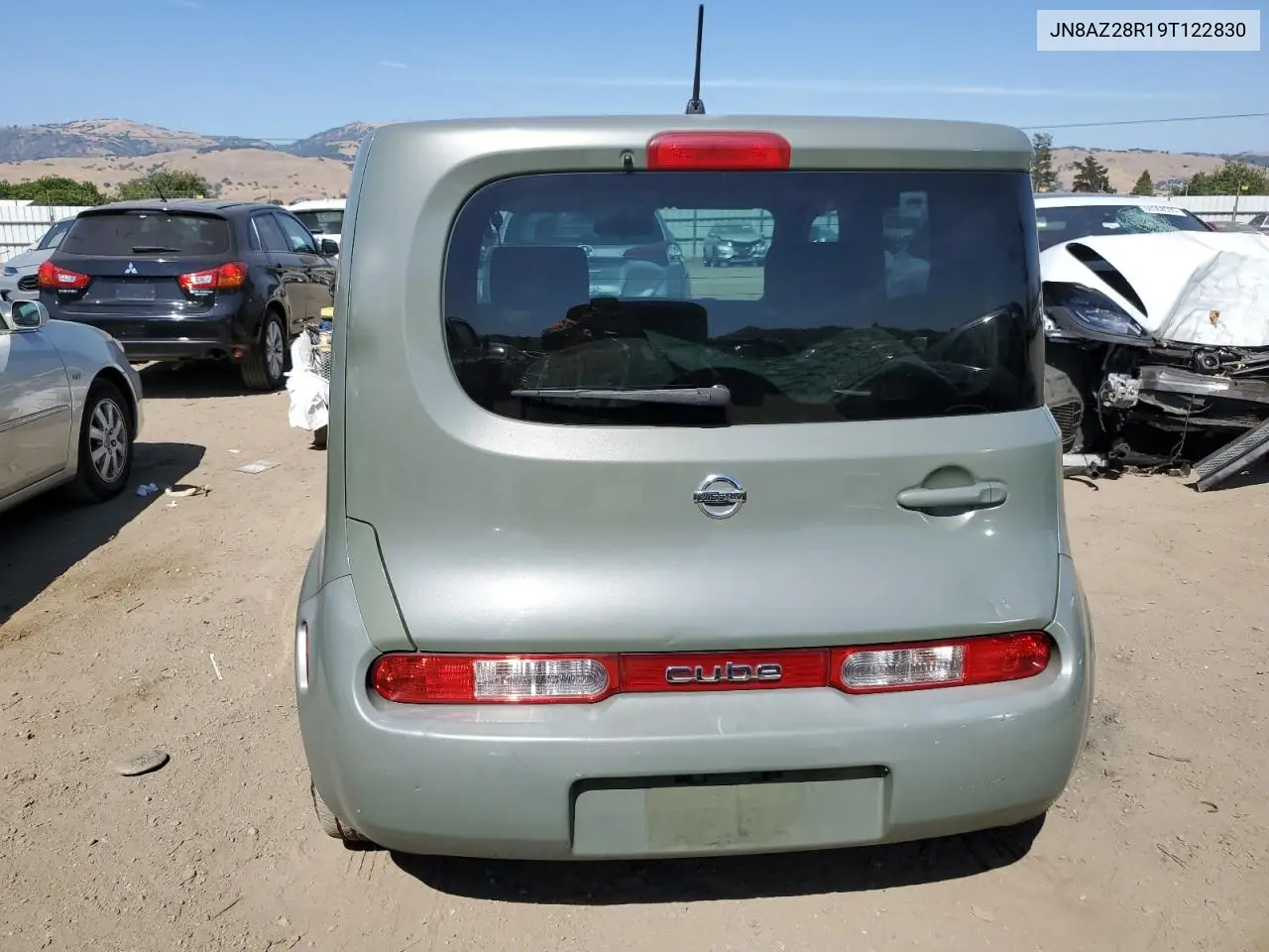 2009 Nissan Cube Base VIN: JN8AZ28R19T122830 Lot: 60489525