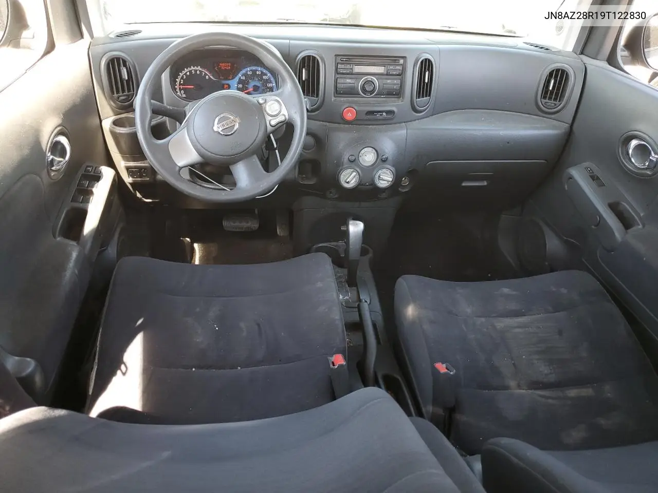 2009 Nissan Cube Base VIN: JN8AZ28R19T122830 Lot: 60489525