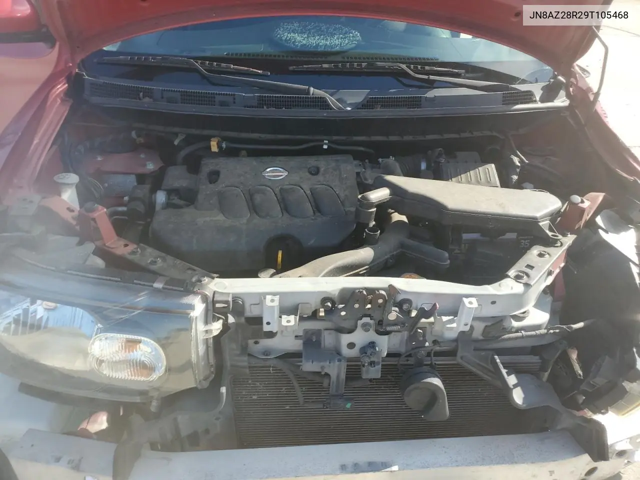 2009 Nissan Cube Base VIN: JN8AZ28R29T105468 Lot: 61155885