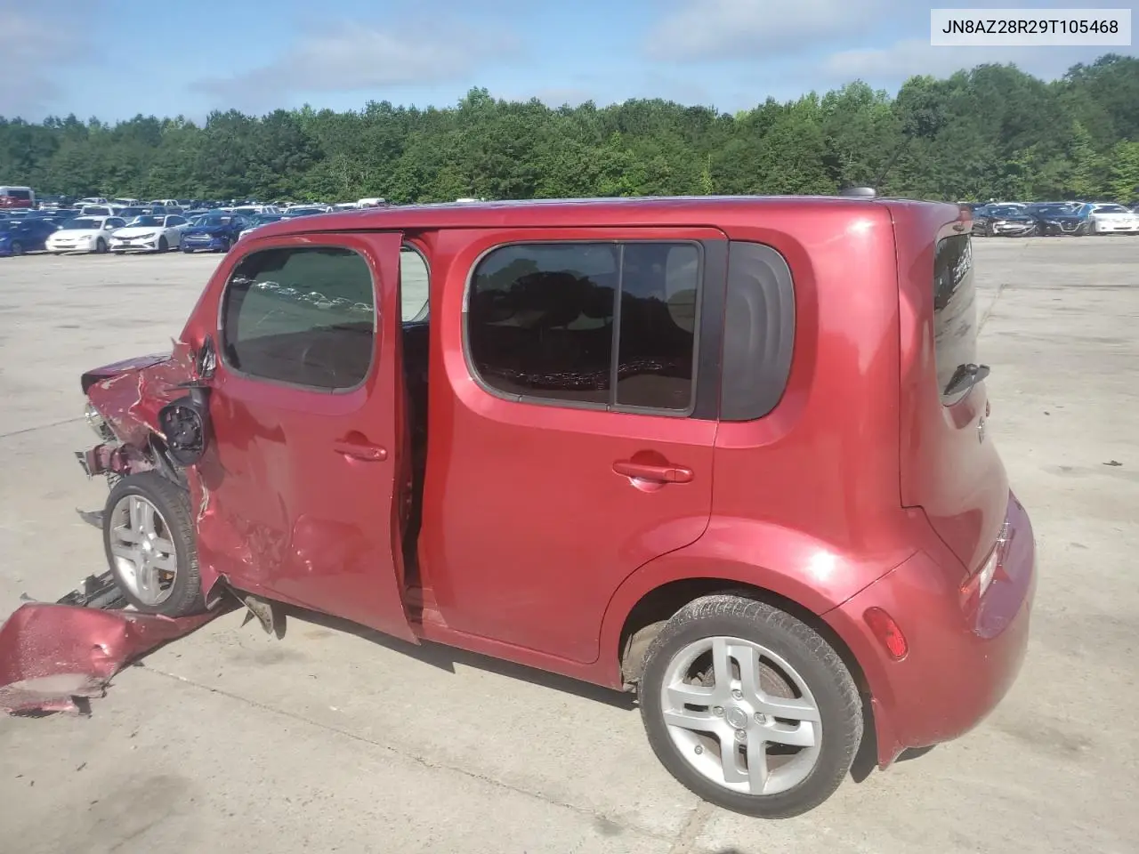 2009 Nissan Cube Base VIN: JN8AZ28R29T105468 Lot: 61155885