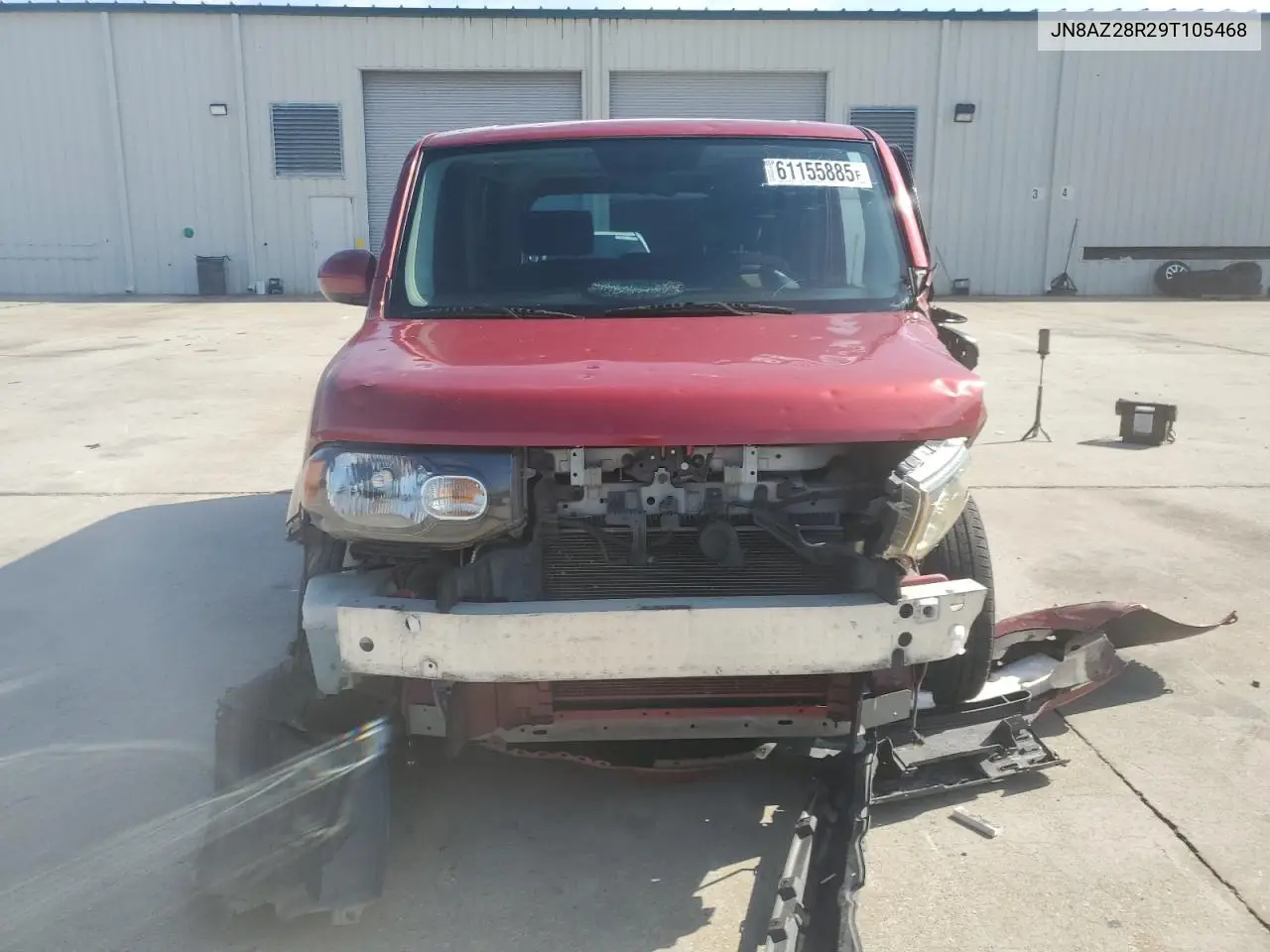 2009 Nissan Cube Base VIN: JN8AZ28R29T105468 Lot: 61155885