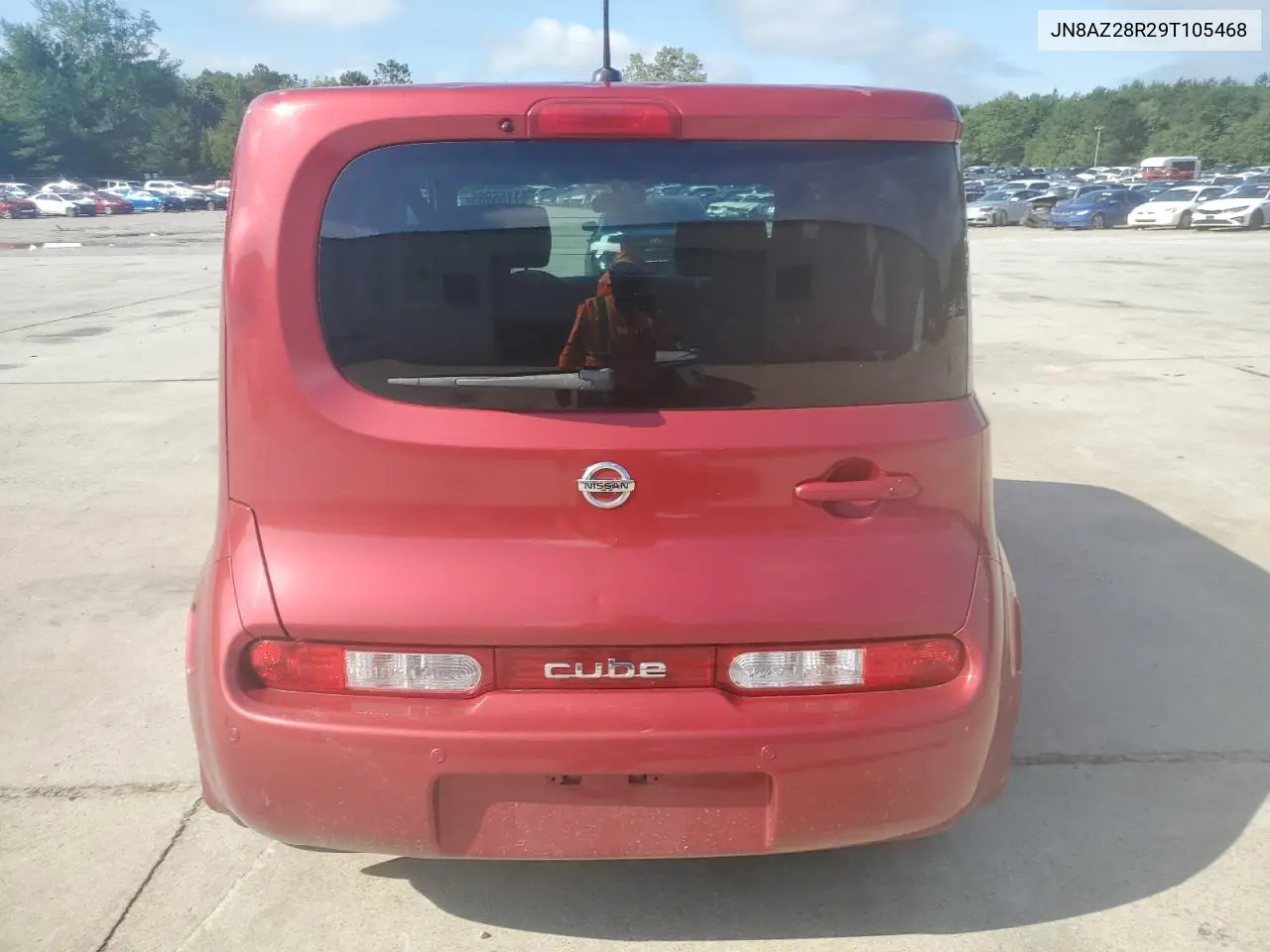 2009 Nissan Cube Base VIN: JN8AZ28R29T105468 Lot: 61155885