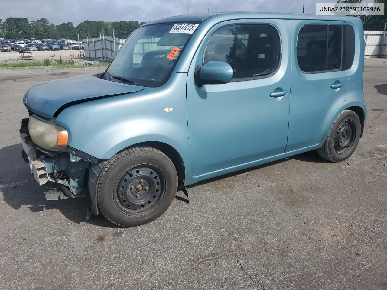 2009 Nissan Cube Base VIN: JN8AZ28R59T109966 Lot: 61189015