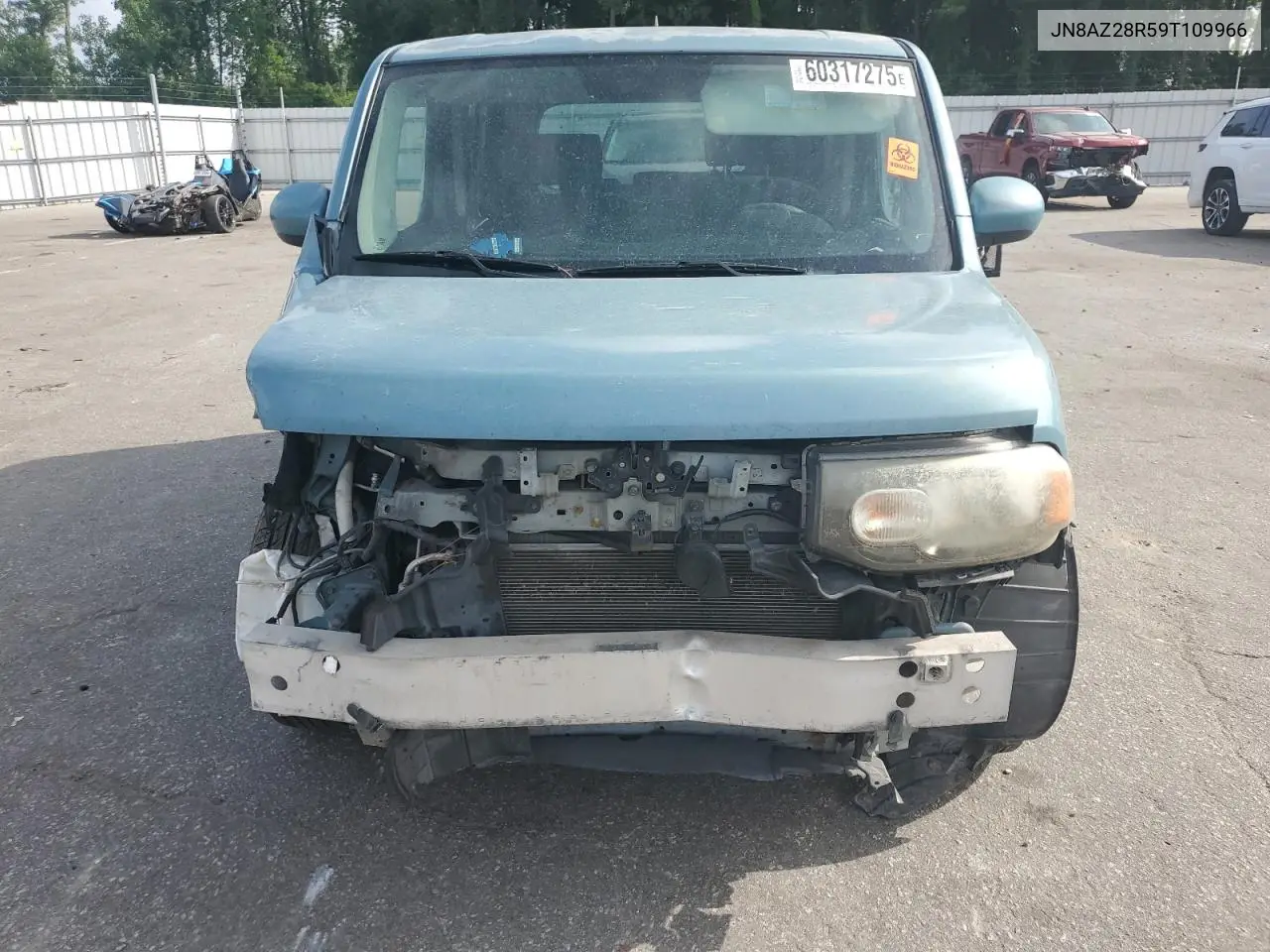 2009 Nissan Cube Base VIN: JN8AZ28R59T109966 Lot: 61189015
