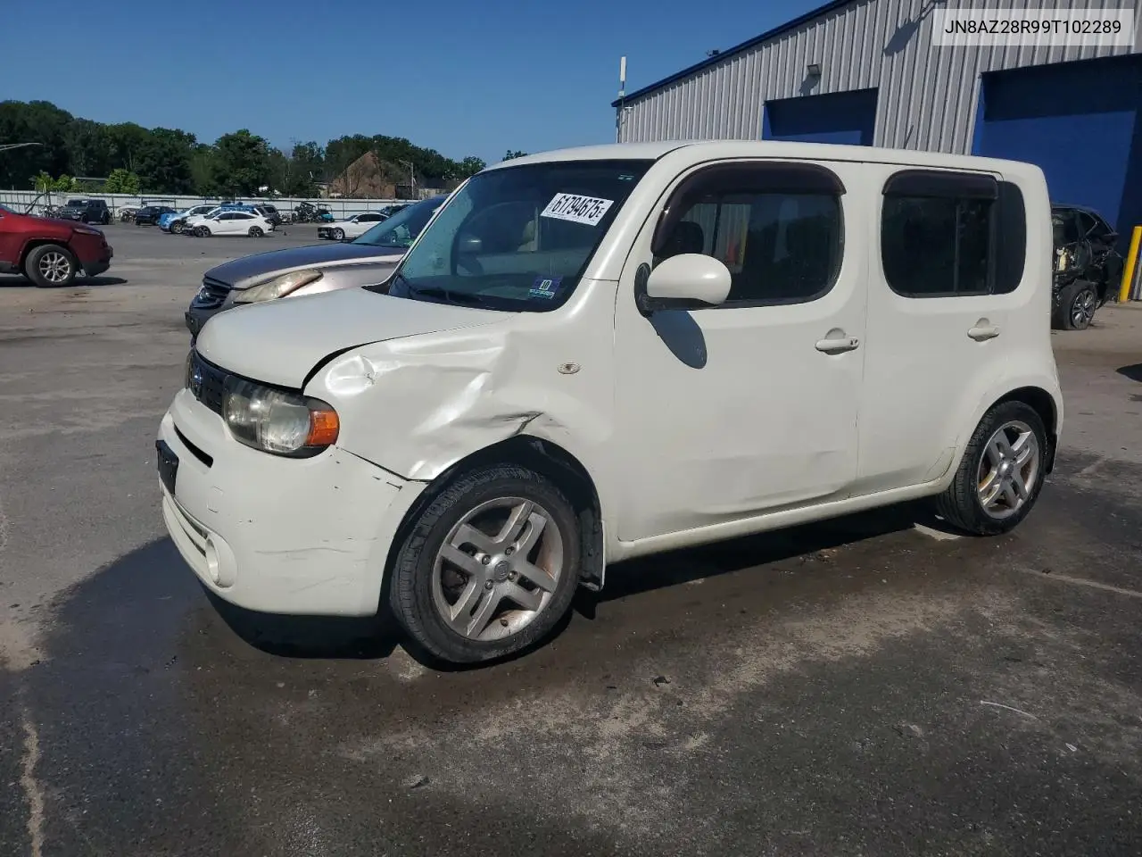 2009 Nissan Cube Base VIN: JN8AZ28R99T102289 Lot: 61794675