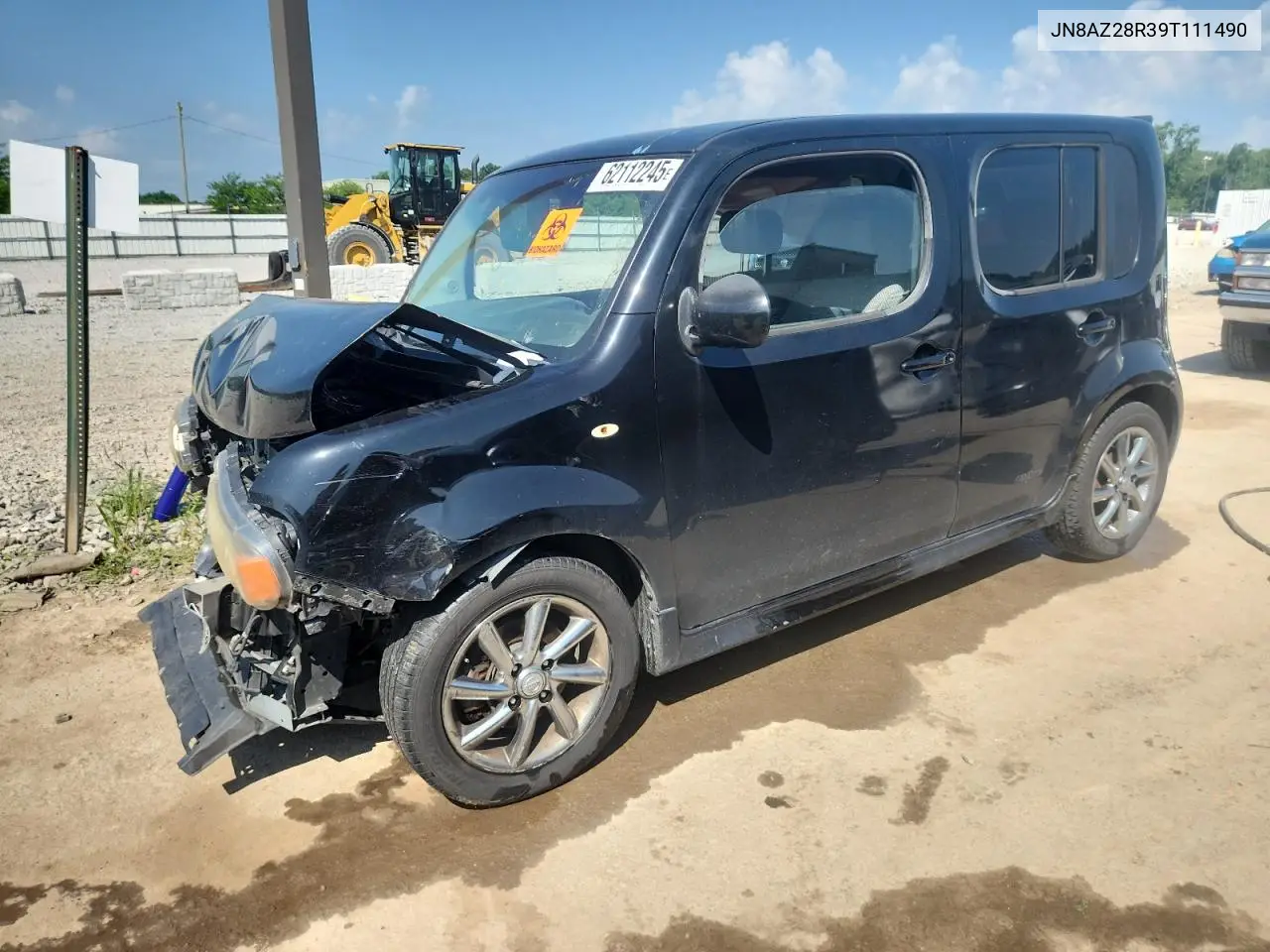 2009 Nissan Cube Base VIN: JN8AZ28R39T111490 Lot: 62112245