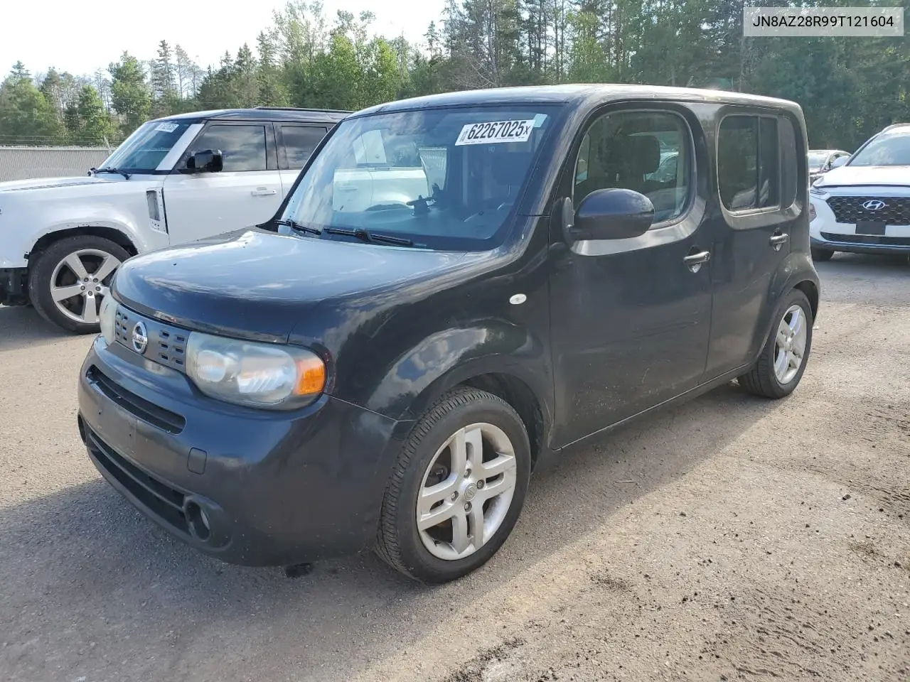 2009 Nissan Cube Base VIN: JN8AZ28R99T121604 Lot: 62267025