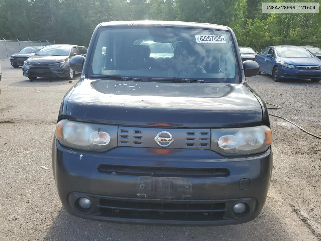 2009 Nissan Cube Base VIN: JN8AZ28R99T121604 Lot: 62267025