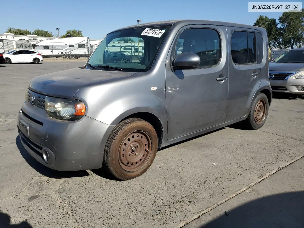 2009 Nissan Cube Base VIN: JN8AZ28R69T127134 Lot: 63012915