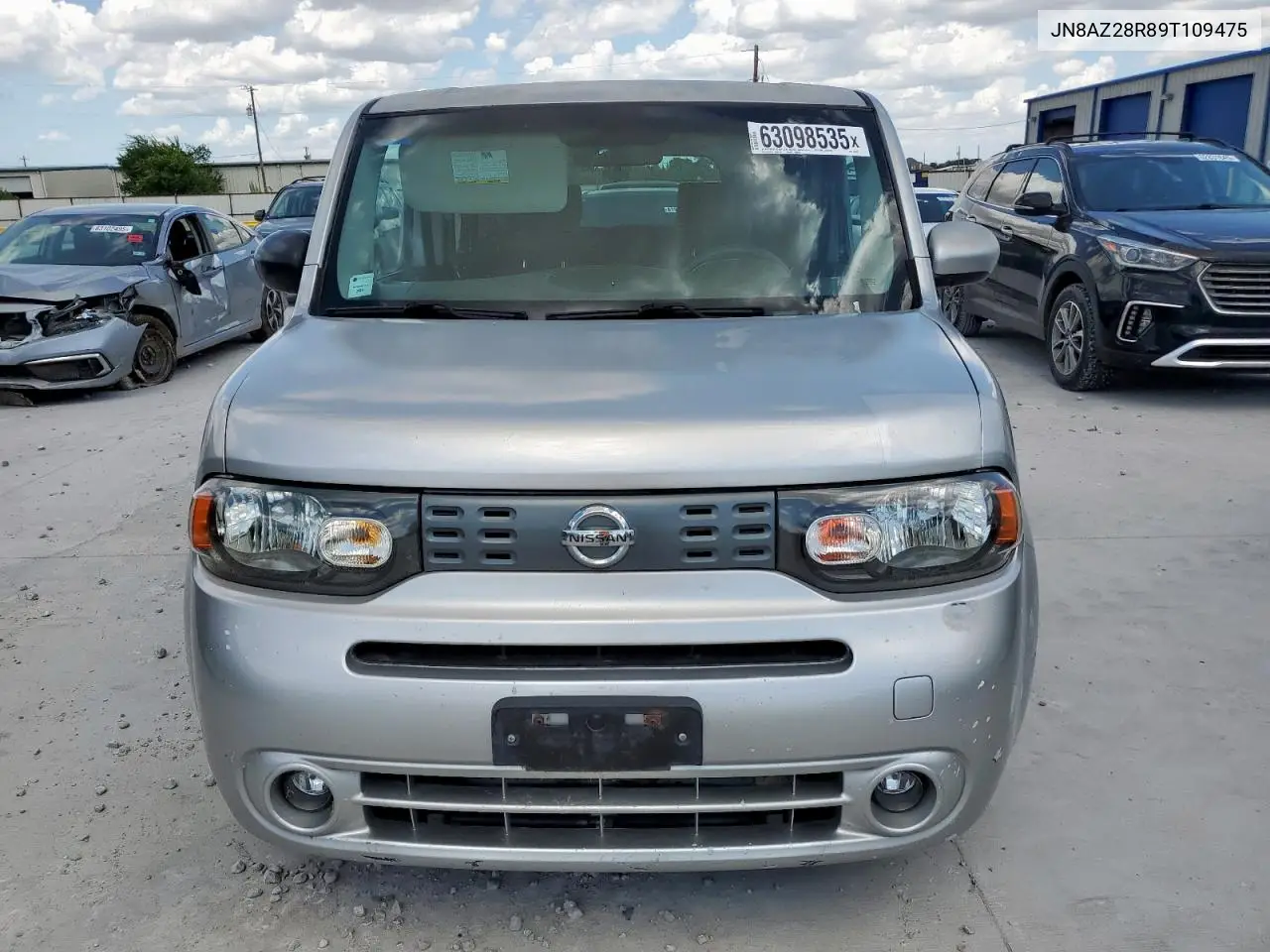 2009 Nissan Cube Base VIN: JN8AZ28R89T109475 Lot: 63098535