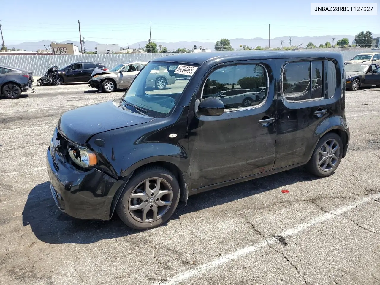 2009 Nissan Cube Base VIN: JN8AZ28R89T127927 Lot: 63294085
