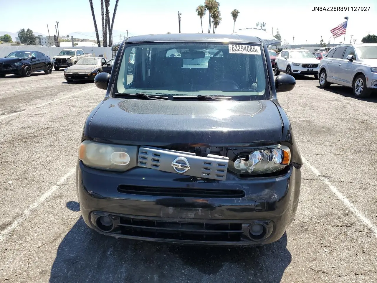 2009 Nissan Cube Base VIN: JN8AZ28R89T127927 Lot: 63294085