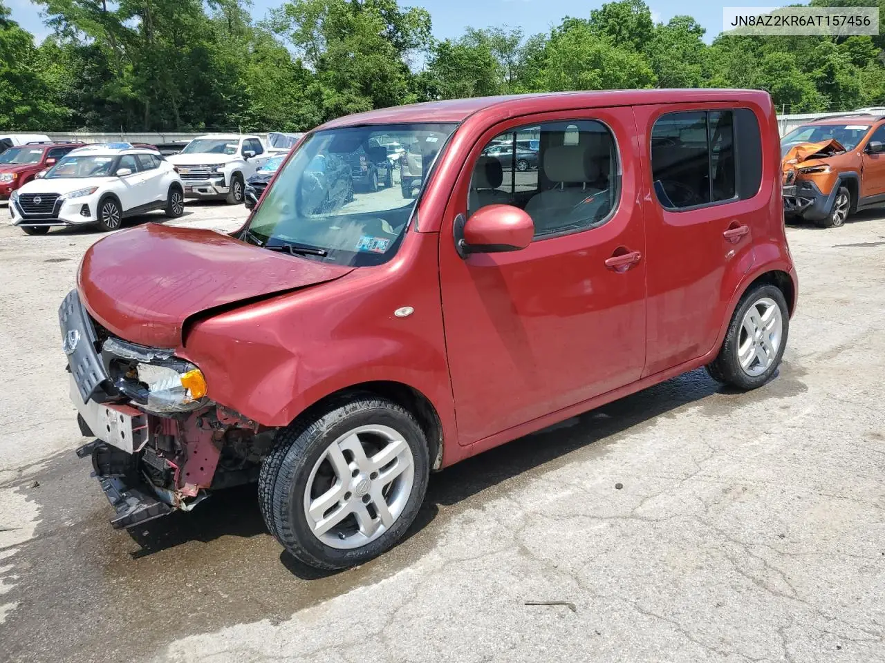 2010 Nissan Cube Base VIN: JN8AZ2KR6AT157456 Lot: 61933965