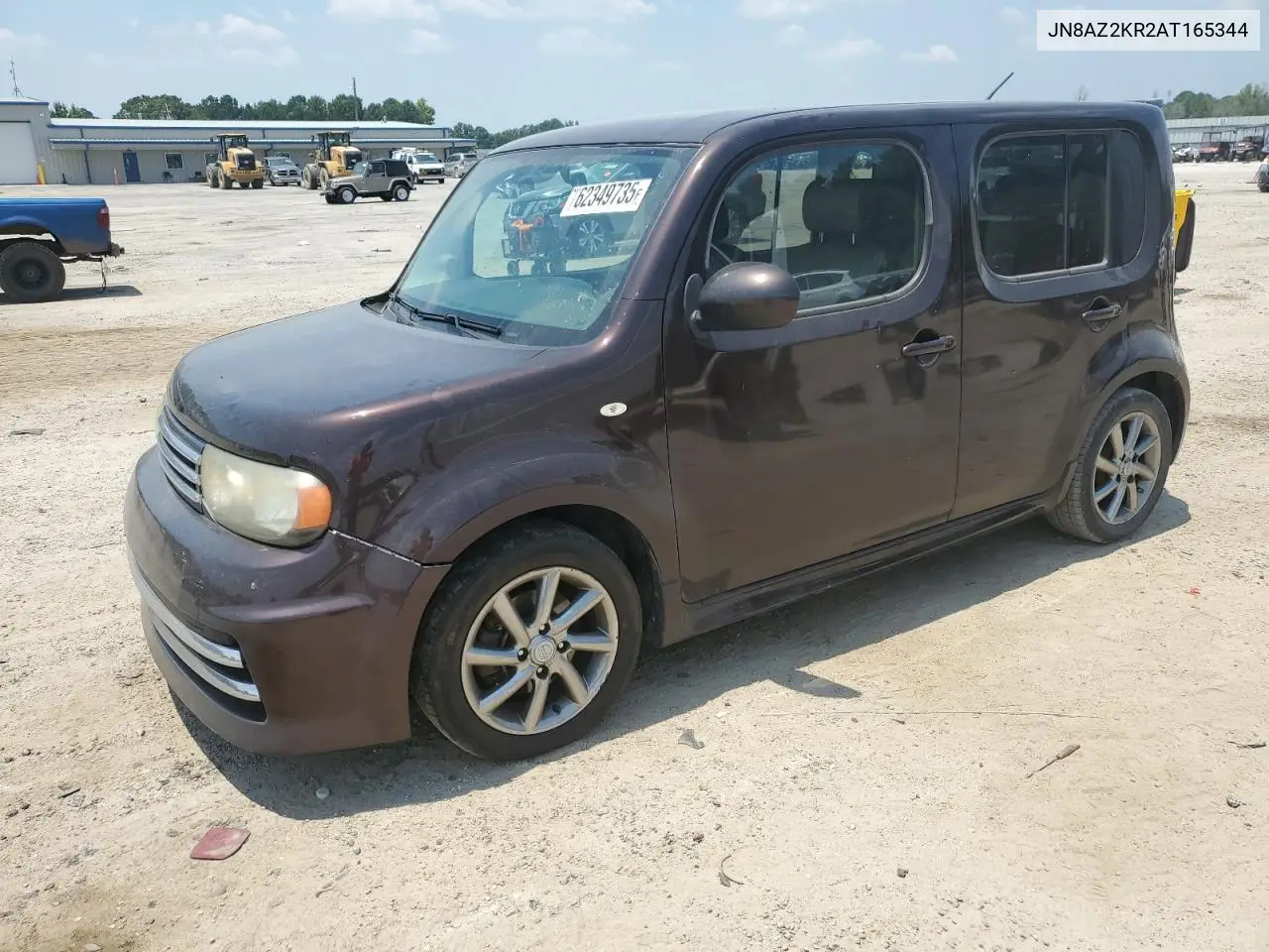 2010 Nissan Cube Base VIN: JN8AZ2KR2AT165344 Lot: 62349735