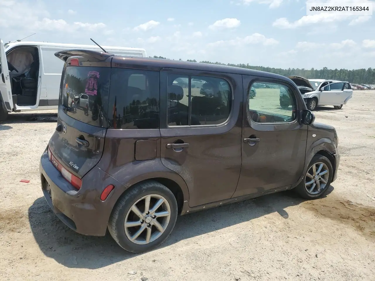 2010 Nissan Cube Base VIN: JN8AZ2KR2AT165344 Lot: 62349735