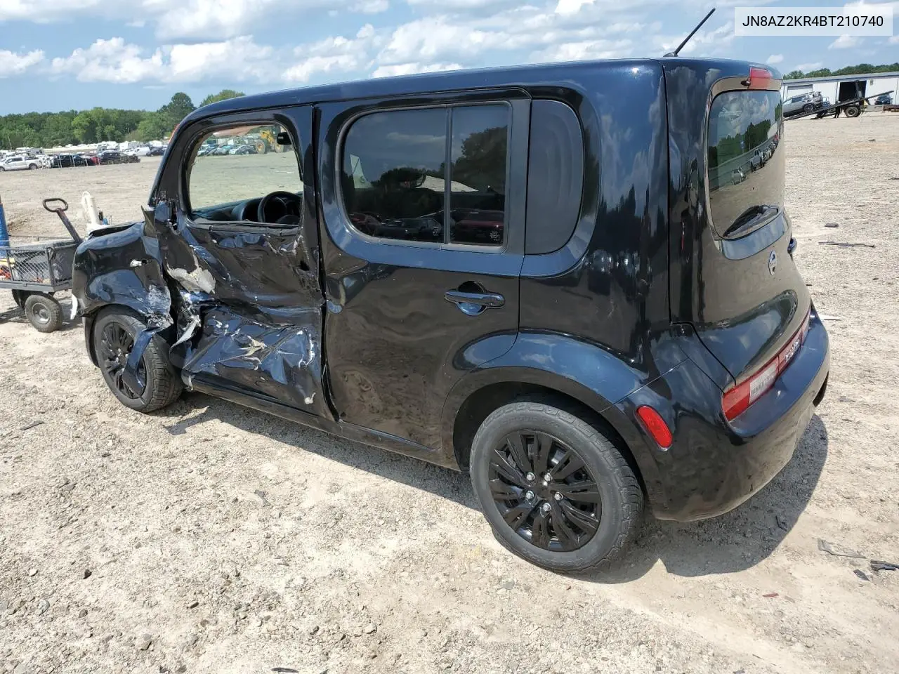 2011 Nissan Cube Base VIN: JN8AZ2KR4BT210740 Lot: 60148265