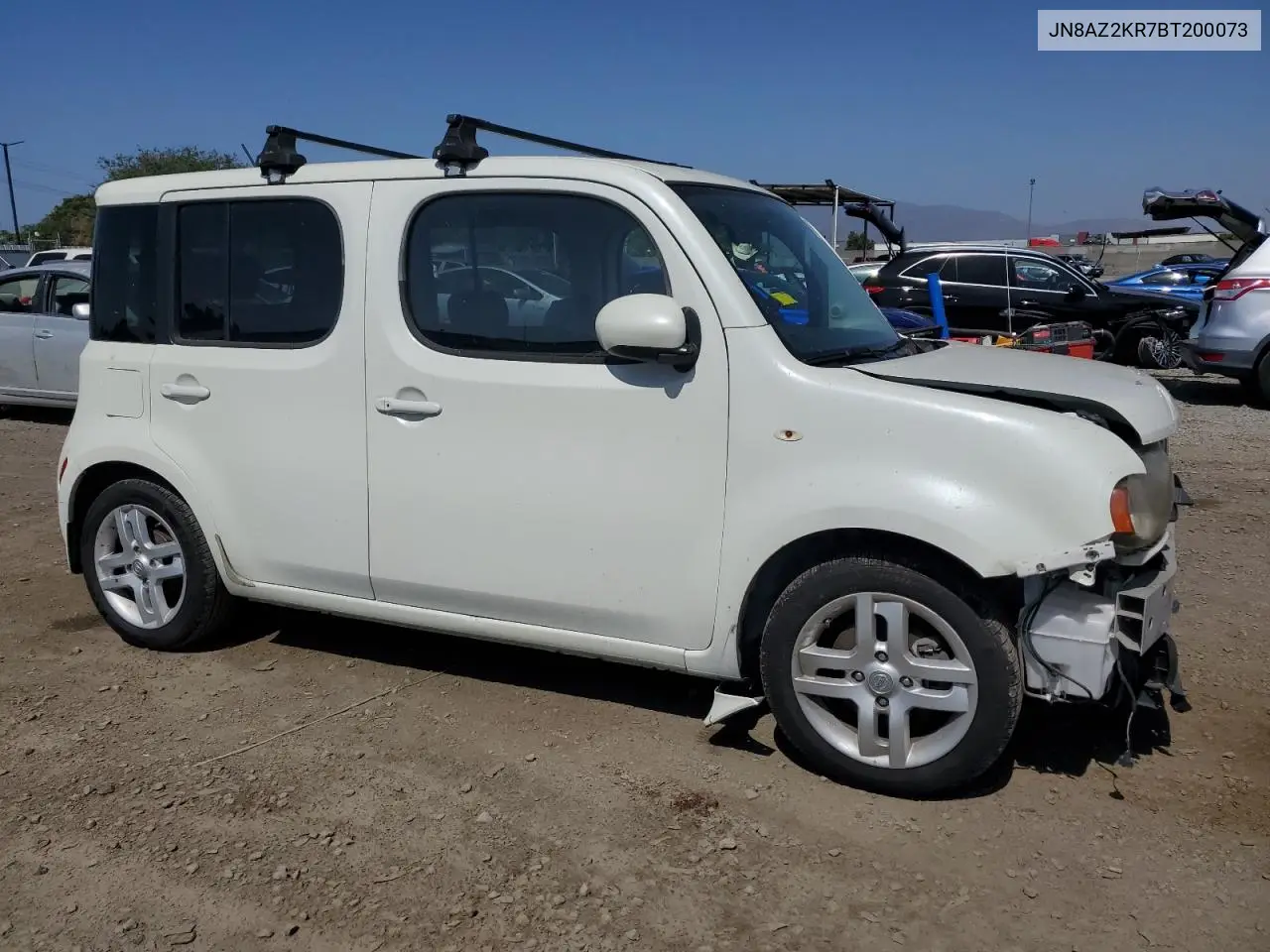 2011 Nissan Cube Base VIN: JN8AZ2KR7BT200073 Lot: 60252725