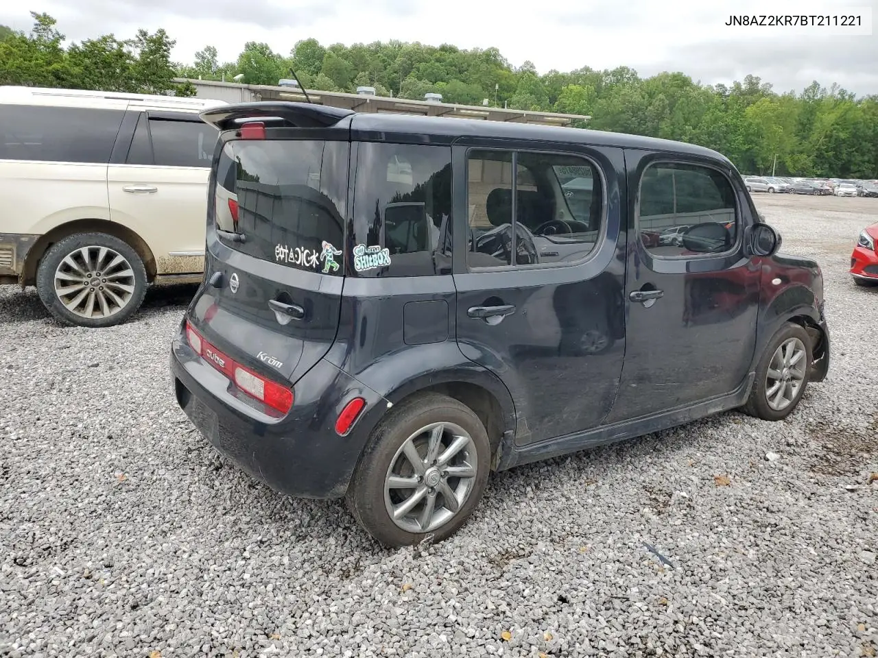 2011 Nissan Cube Base VIN: JN8AZ2KR7BT211221 Lot: 60298475