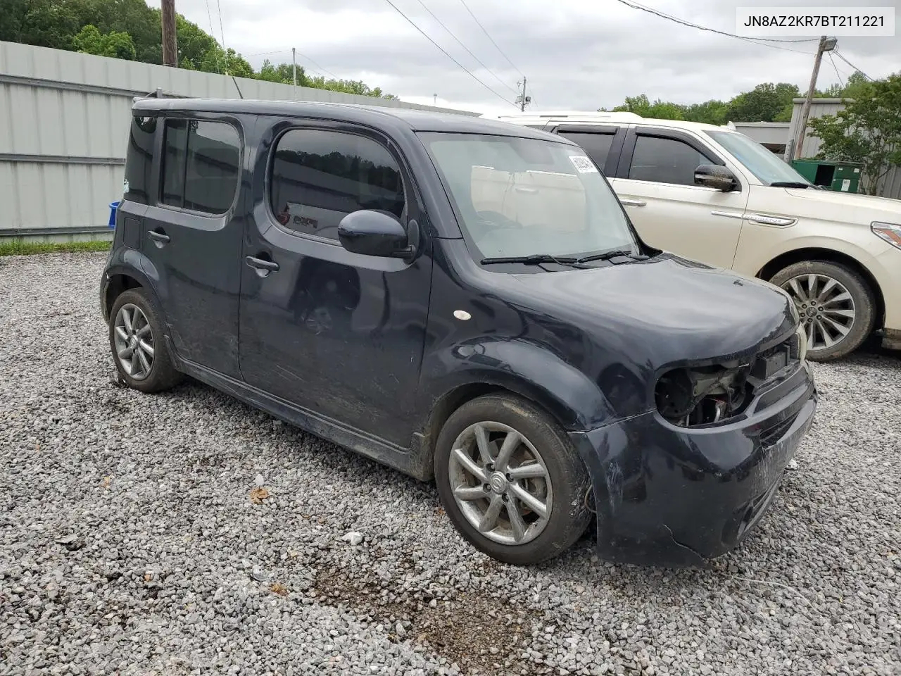 2011 Nissan Cube Base VIN: JN8AZ2KR7BT211221 Lot: 60298475