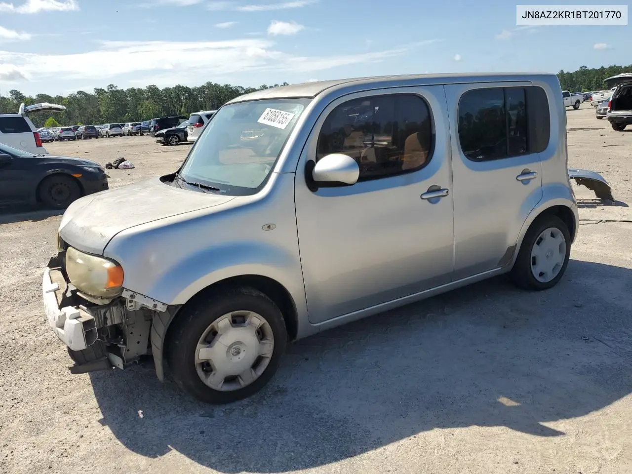 2011 Nissan Cube Base VIN: JN8AZ2KR1BT201770 Lot: 61058155