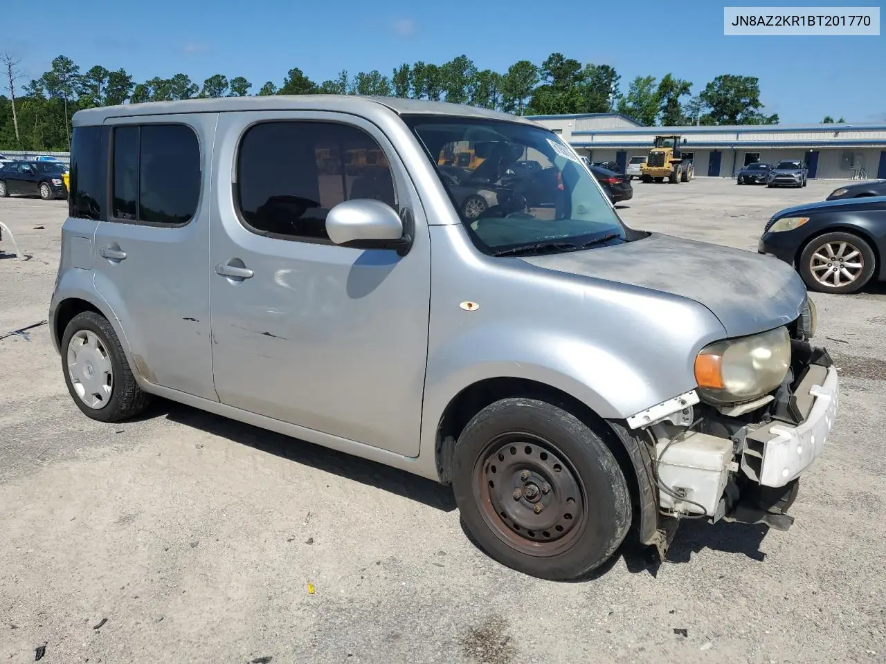 2011 Nissan Cube Base VIN: JN8AZ2KR1BT201770 Lot: 61058155