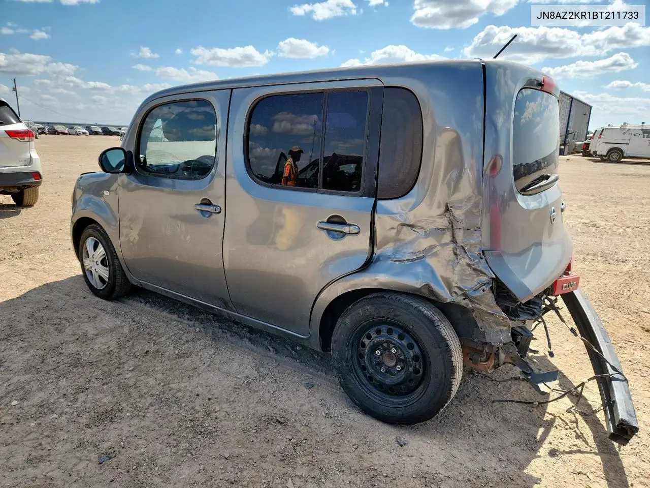2011 Nissan Cube Base VIN: JN8AZ2KR1BT211733 Lot: 61222825