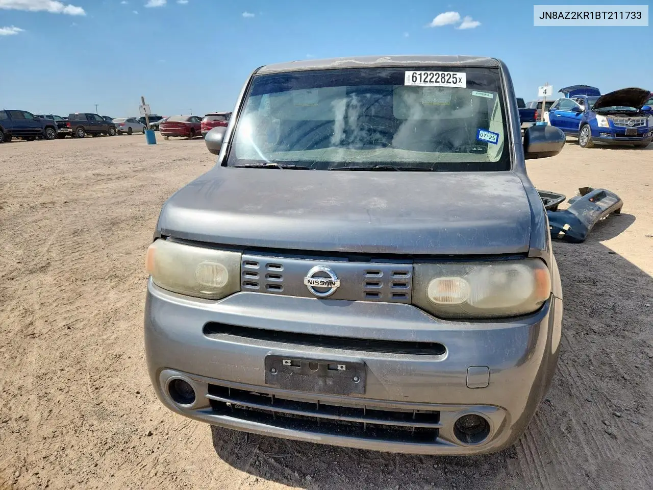 2011 Nissan Cube Base VIN: JN8AZ2KR1BT211733 Lot: 61222825