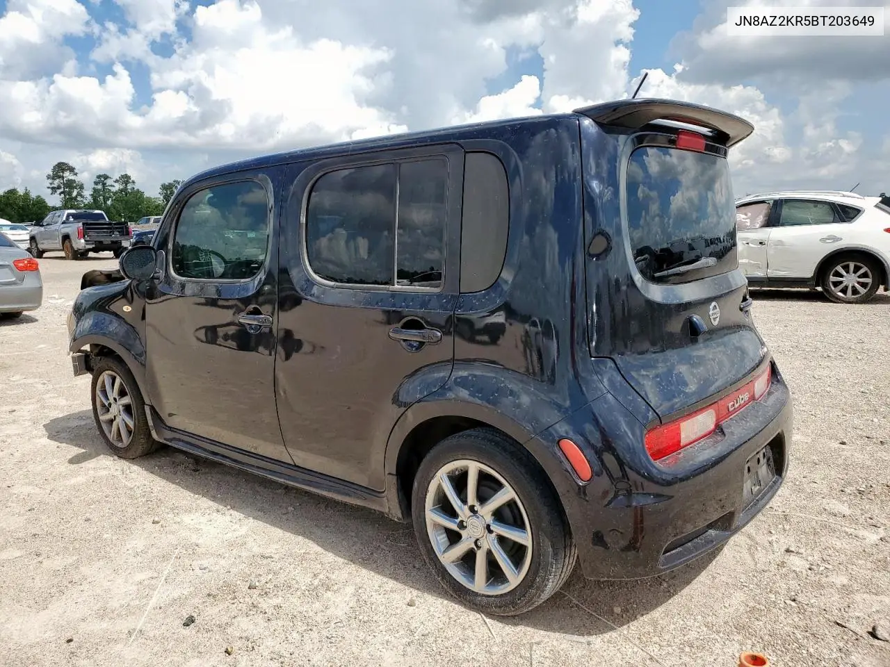 2011 Nissan Cube Base VIN: JN8AZ2KR5BT203649 Lot: 62278805