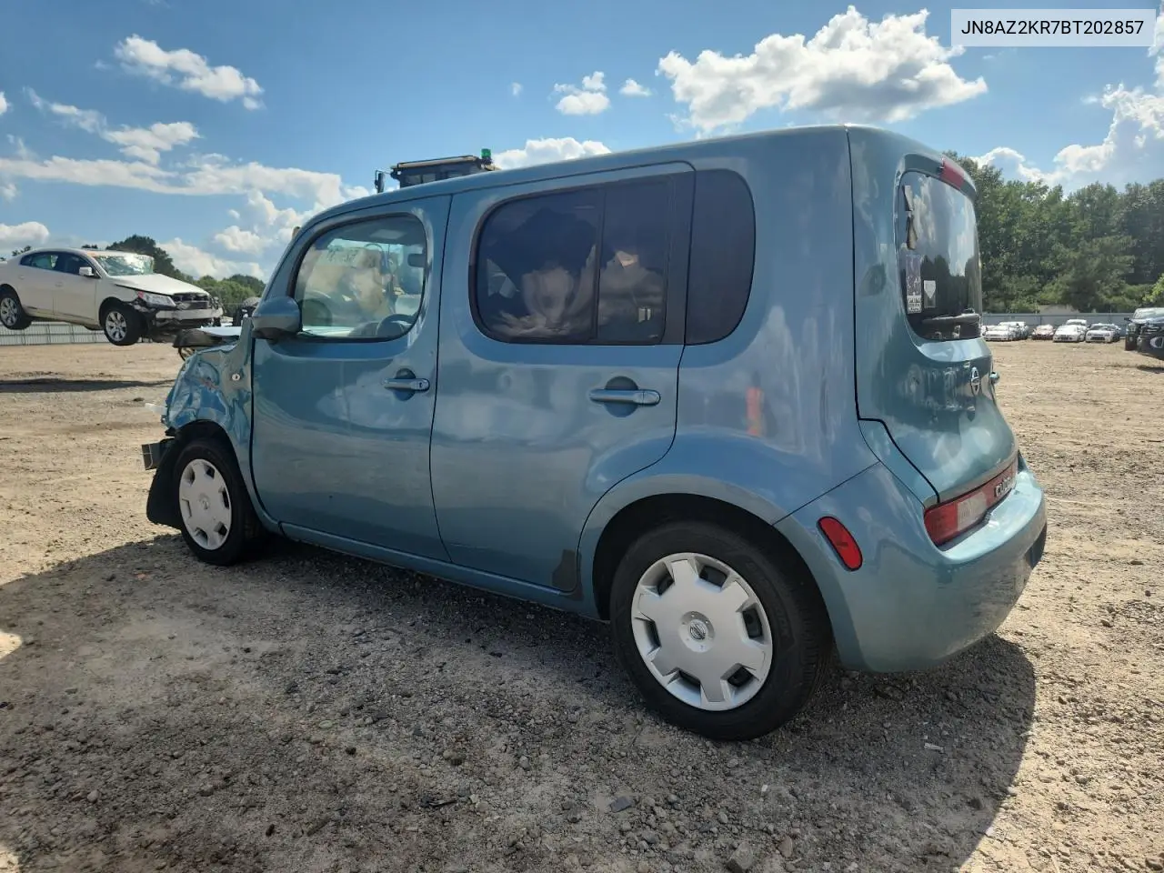 2011 Nissan Cube Base VIN: JN8AZ2KR7BT202857 Lot: 62903175