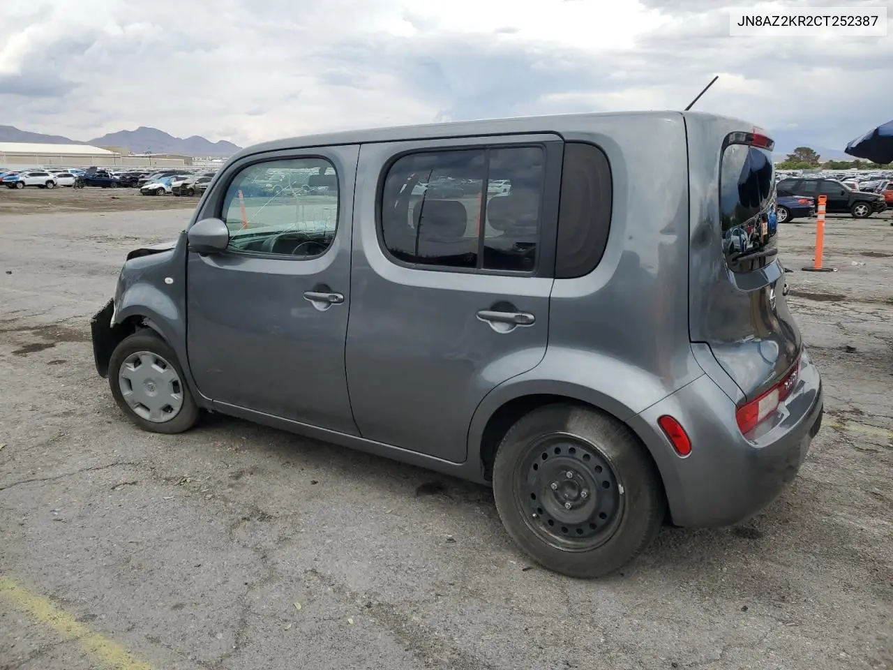 2012 Nissan Cube Base VIN: JN8AZ2KR2CT252387 Lot: 55864905