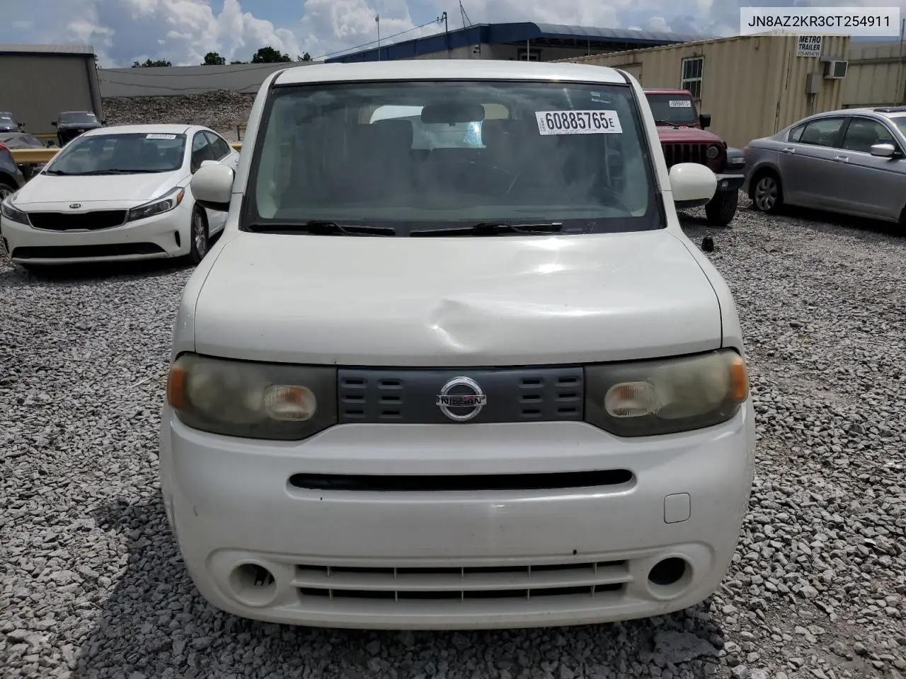 2012 Nissan Cube Base VIN: JN8AZ2KR3CT254911 Lot: 60885765