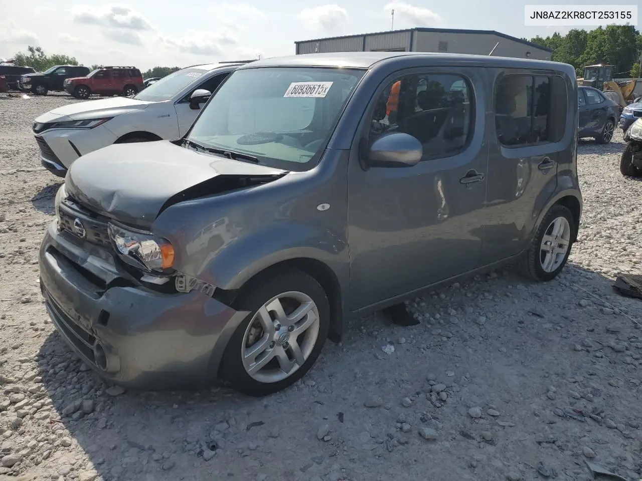 2012 Nissan Cube Base VIN: JN8AZ2KR8CT253155 Lot: 60936615