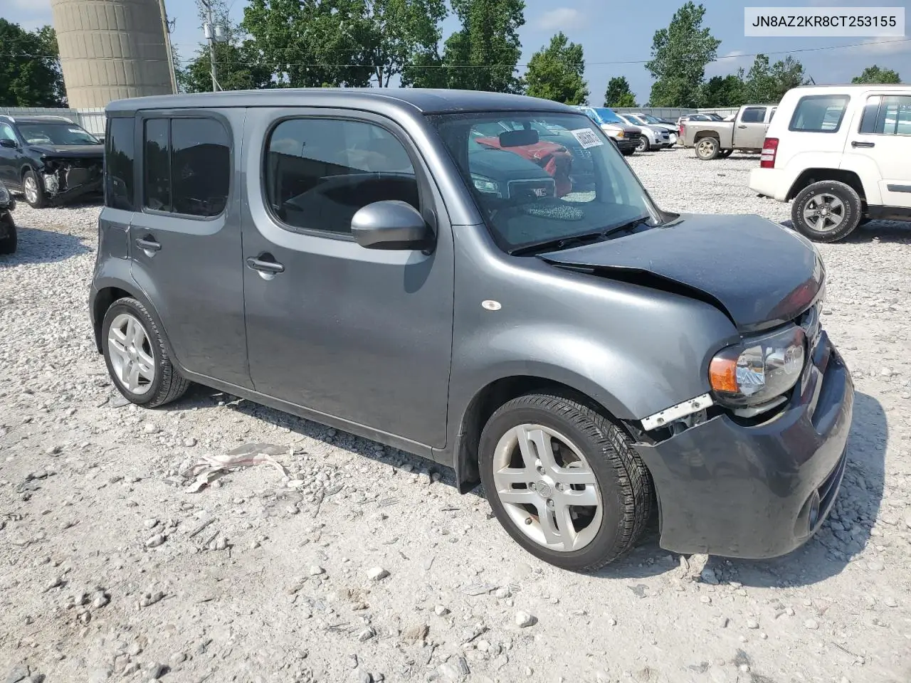 2012 Nissan Cube Base VIN: JN8AZ2KR8CT253155 Lot: 60936615