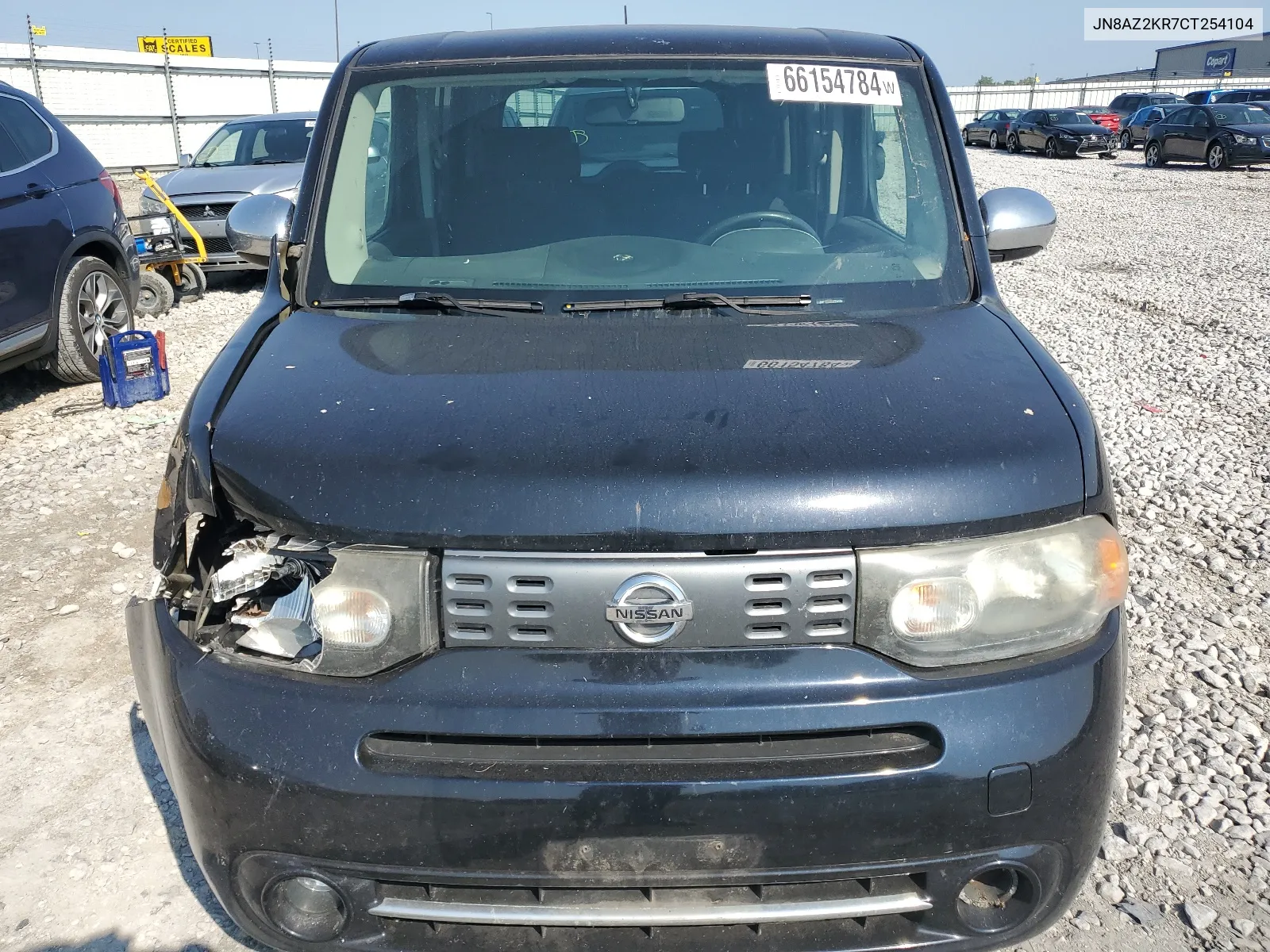 2012 Nissan Cube Base VIN: JN8AZ2KR7CT254104 Lot: 66154784