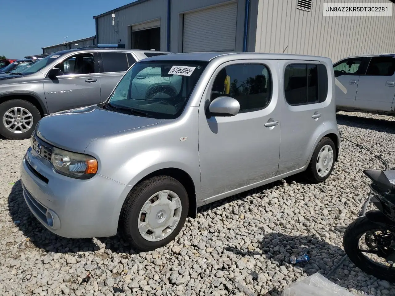 2013 Nissan Cube S VIN: JN8AZ2KR5DT302281 Lot: 61962065