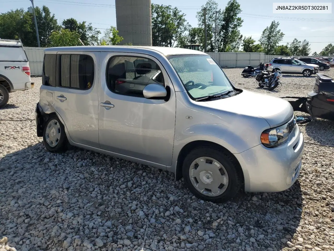2013 Nissan Cube S VIN: JN8AZ2KR5DT302281 Lot: 61962065