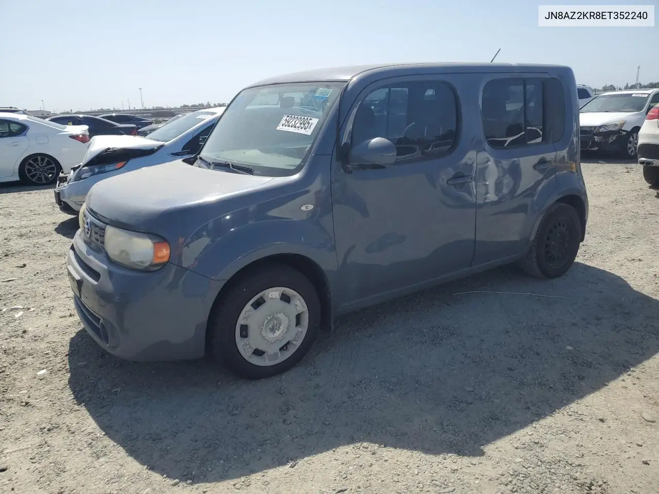 2014 Nissan Cube S VIN: JN8AZ2KR8ET352240 Lot: 59232995