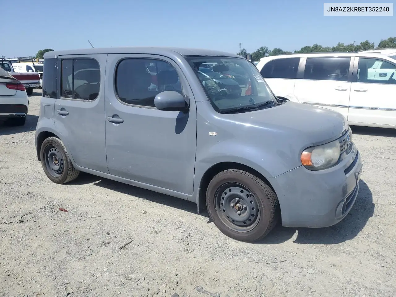 2014 Nissan Cube S VIN: JN8AZ2KR8ET352240 Lot: 59232995