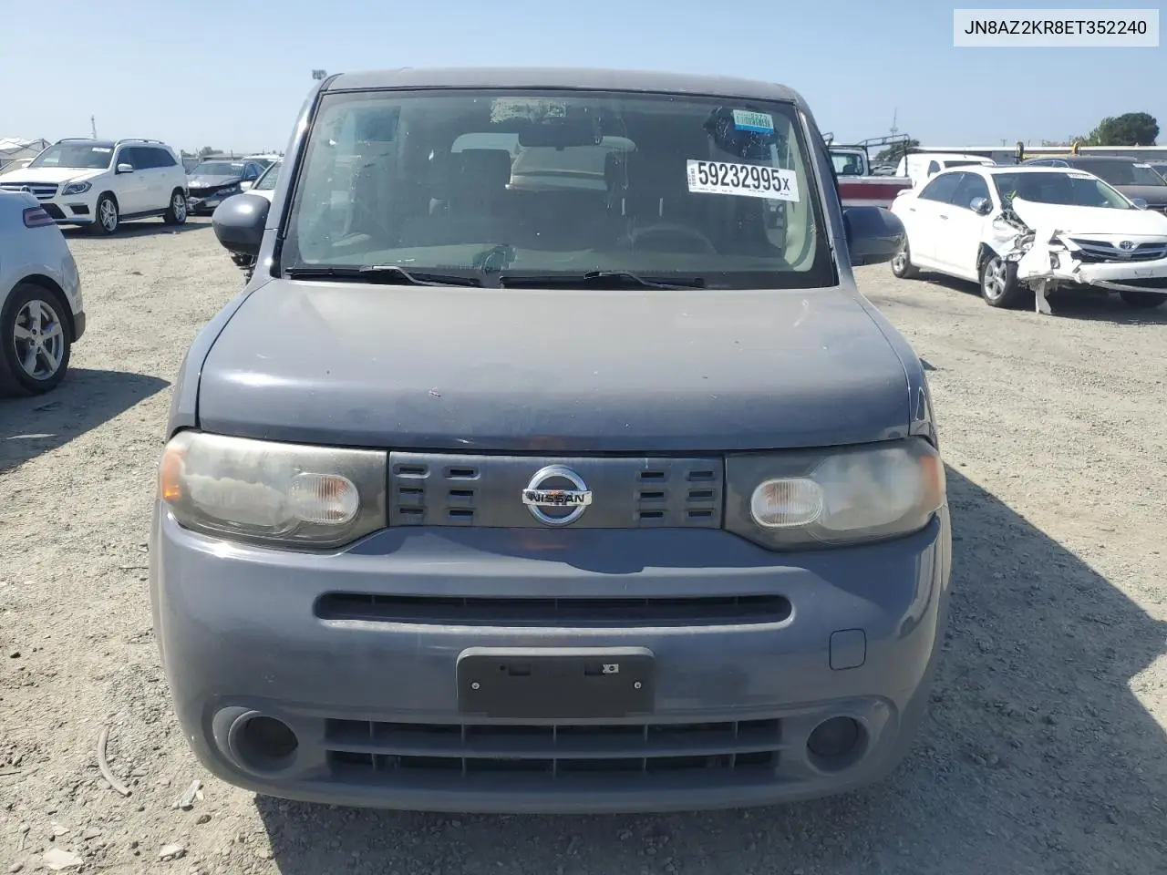 2014 Nissan Cube S VIN: JN8AZ2KR8ET352240 Lot: 59232995