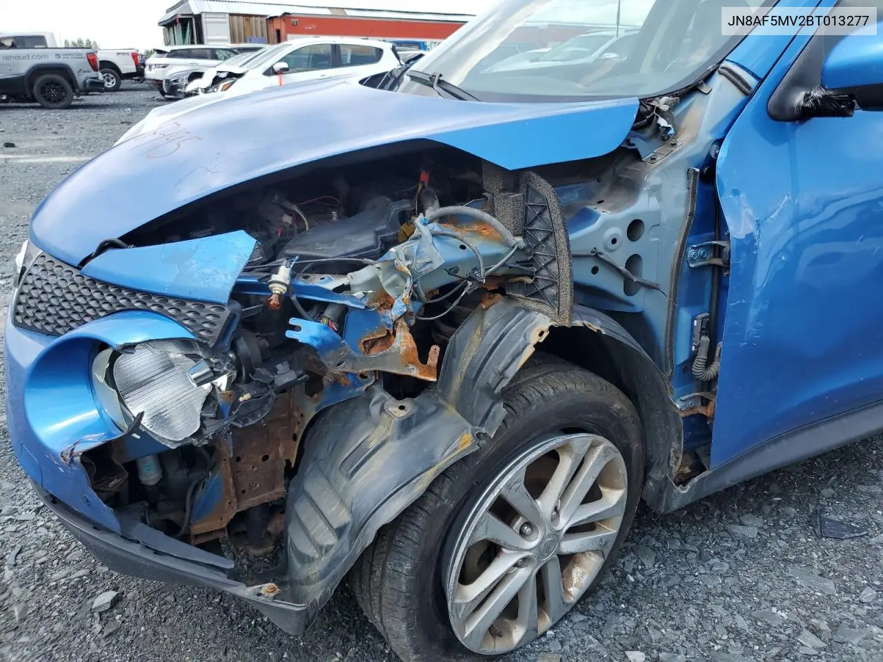 2011 Nissan Juke S VIN: JN8AF5MV2BT013277 Lot: 61557495
