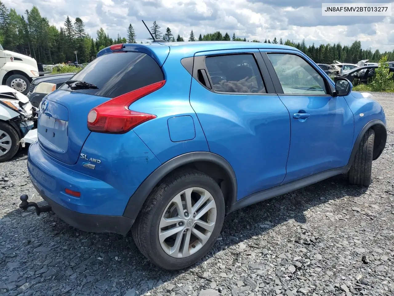 2011 Nissan Juke S VIN: JN8AF5MV2BT013277 Lot: 61557495
