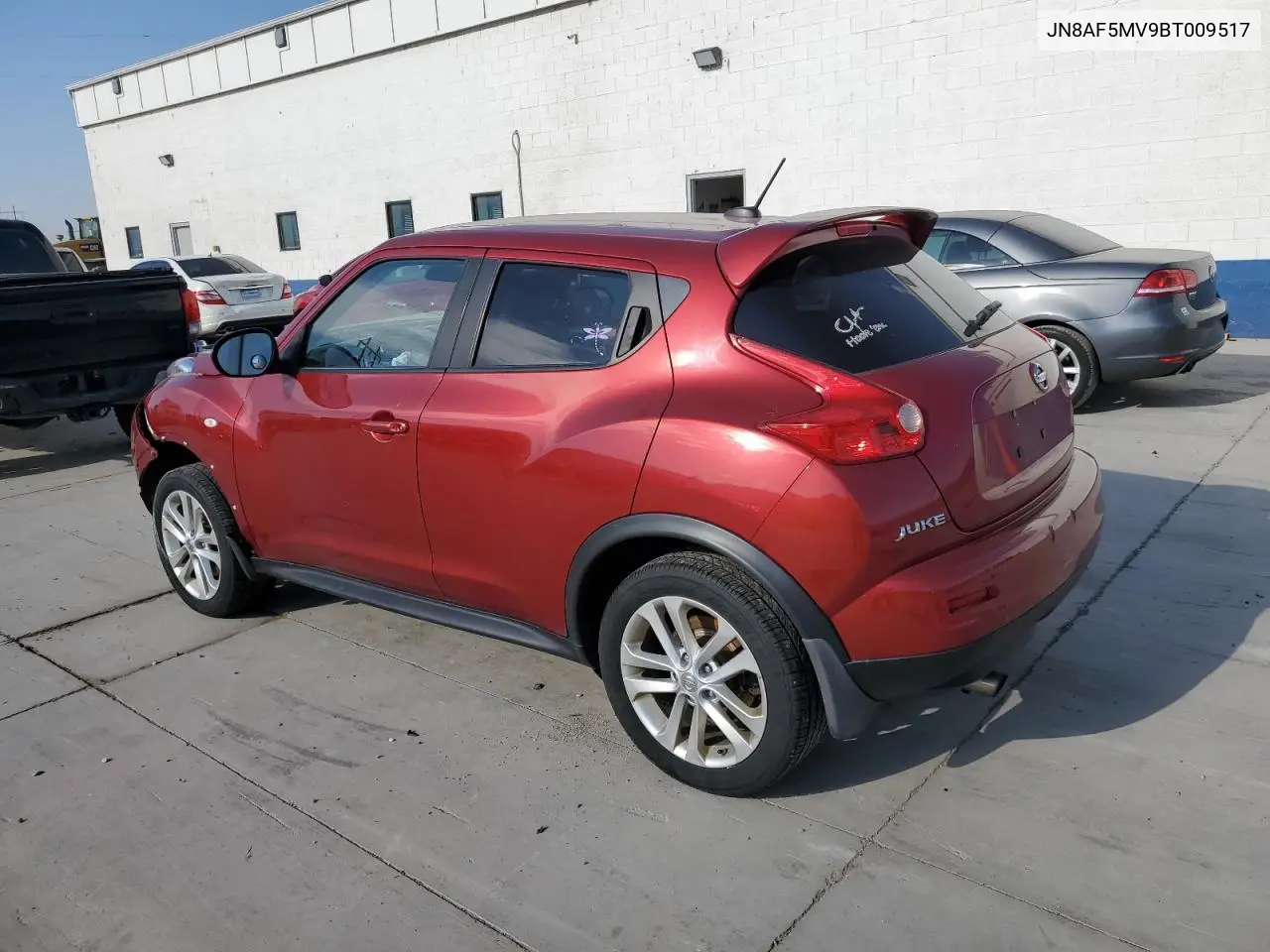 2011 Nissan Juke S VIN: JN8AF5MV9BT009517 Lot: 61973445
