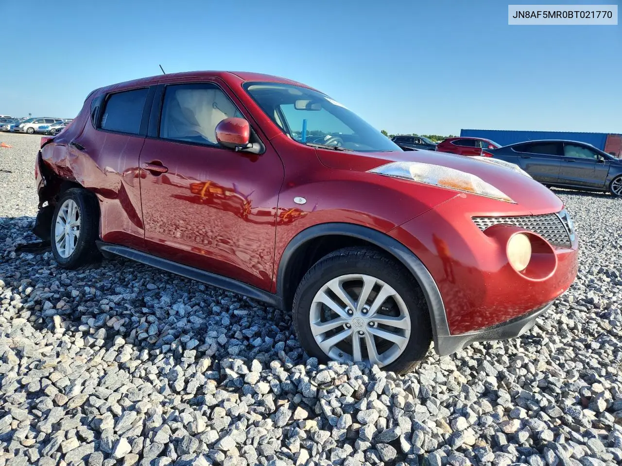 2011 Nissan Juke S VIN: JN8AF5MR0BT021770 Lot: 62111525