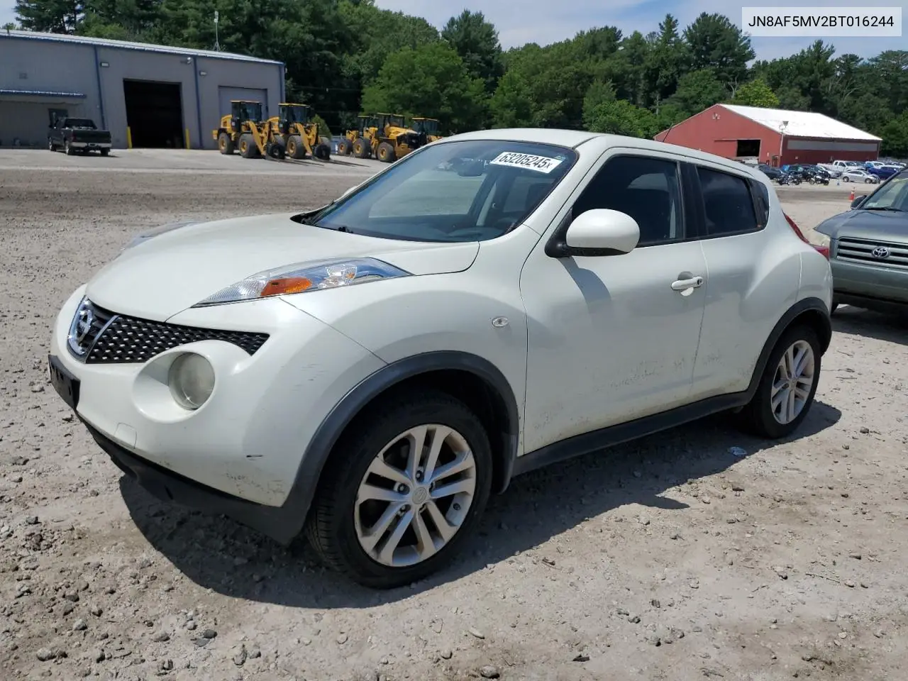 2011 Nissan Juke S VIN: JN8AF5MV2BT016244 Lot: 63205245
