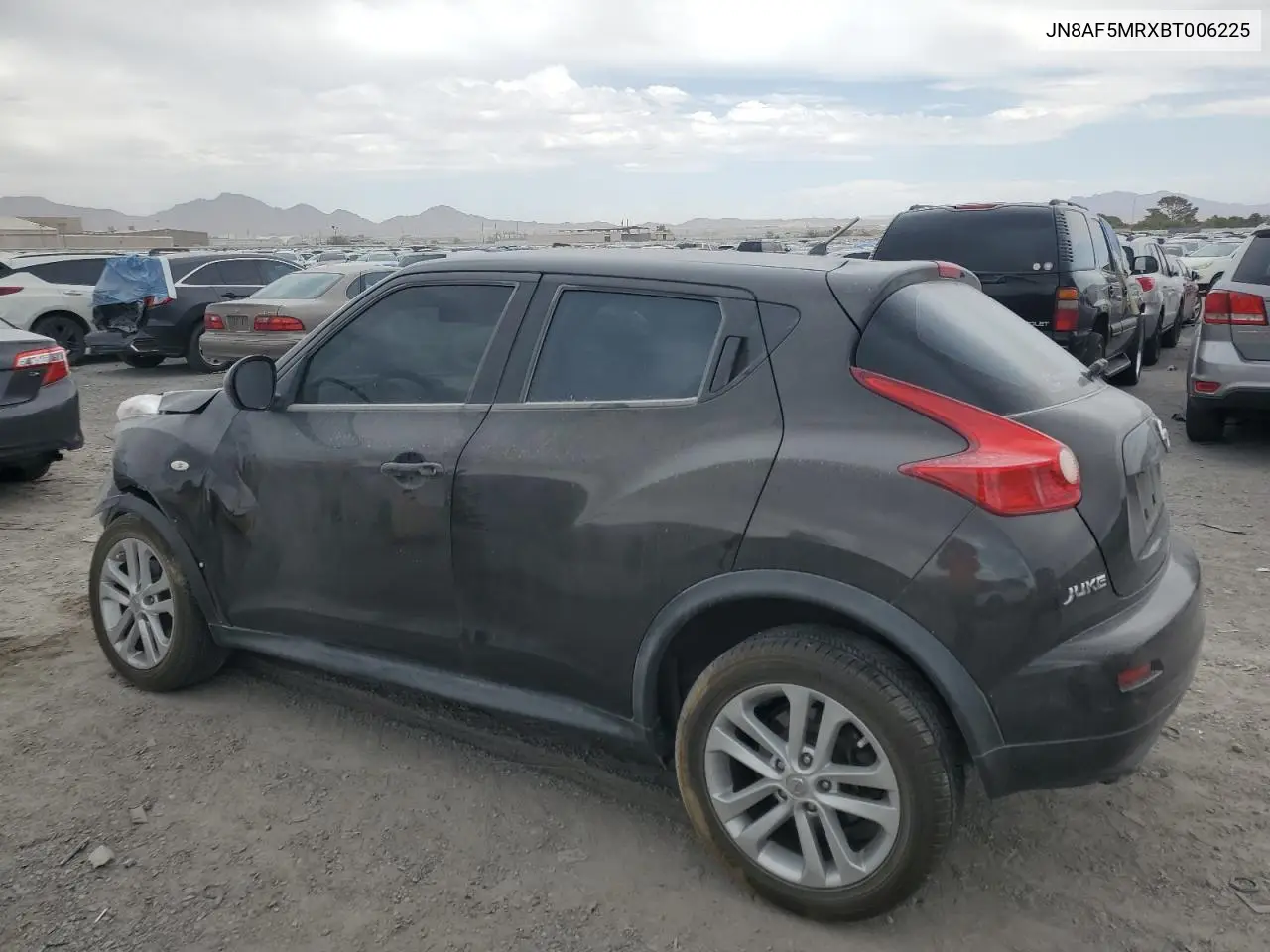 2011 Nissan Juke S VIN: JN8AF5MRXBT006225 Lot: 63323355