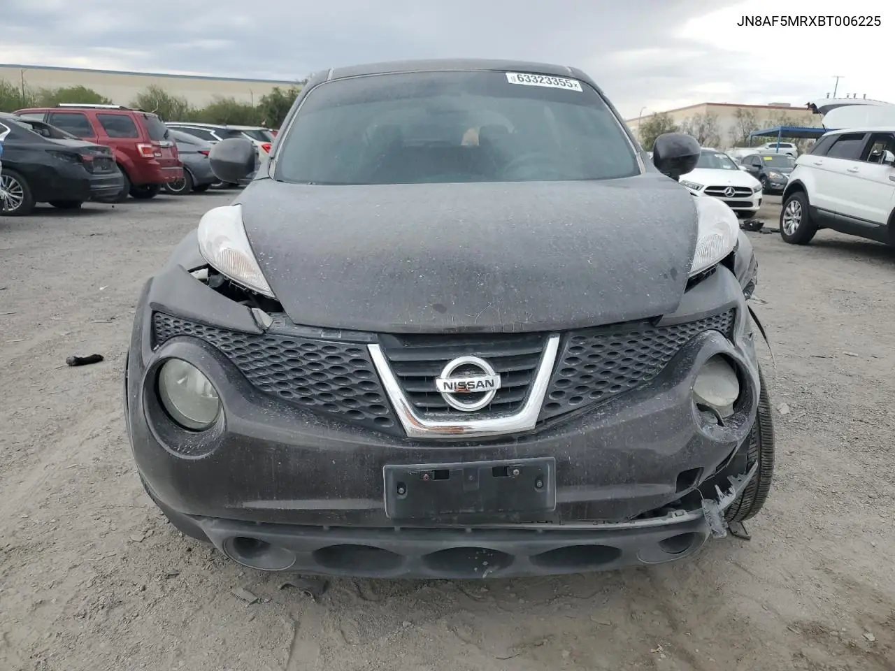 2011 Nissan Juke S VIN: JN8AF5MRXBT006225 Lot: 63323355